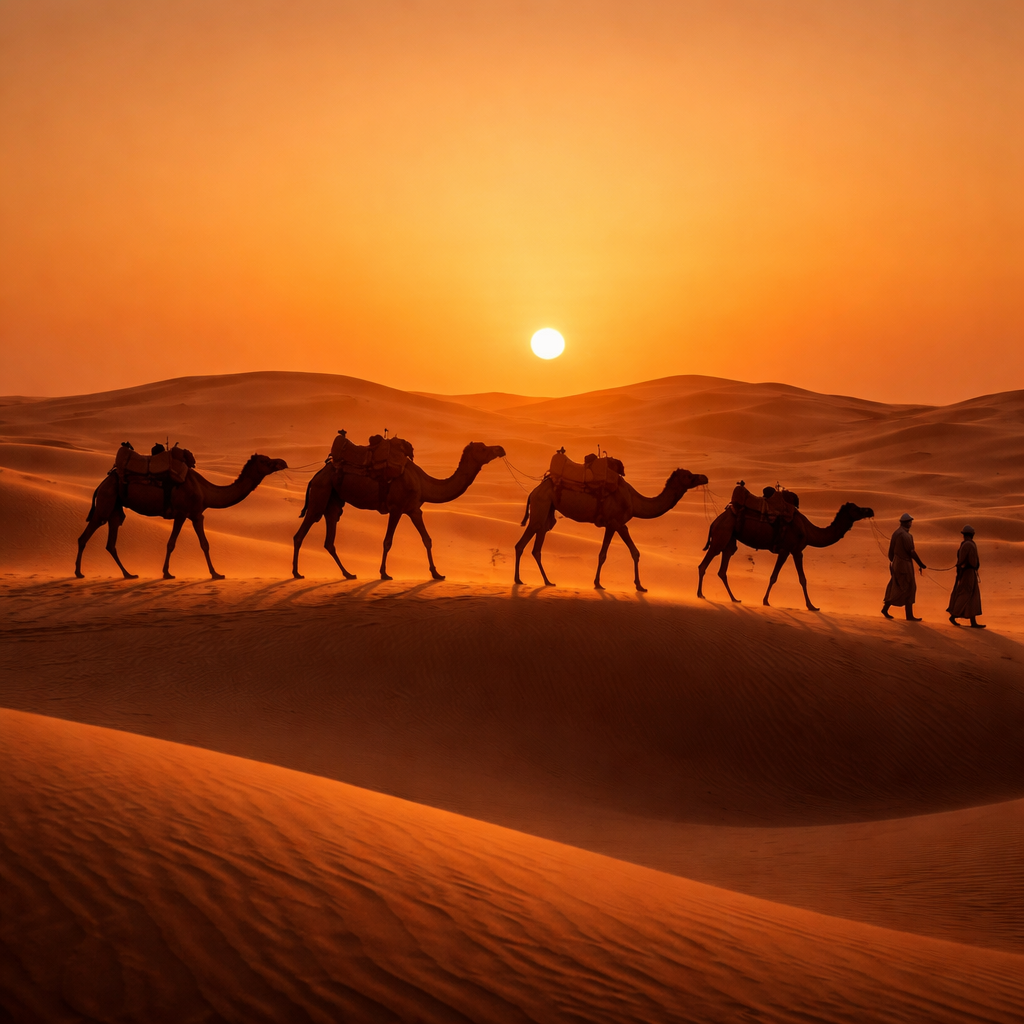 Camel Riding Desert